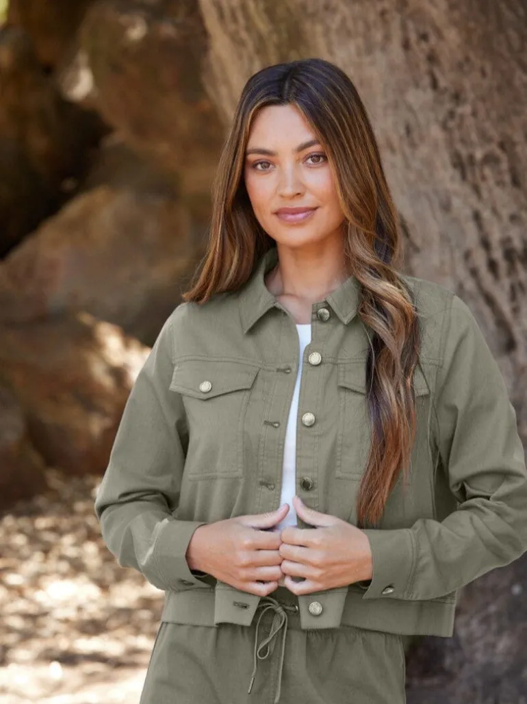 Abbey Stretch Twill Jacket