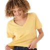 Ada Triblend V-Neck Tee
