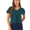 Ada Triblend V-Neck Tee
