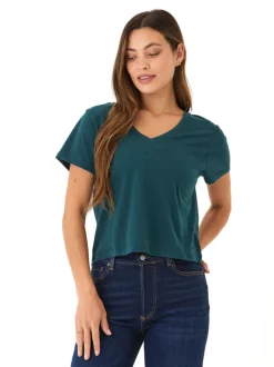 Ada Triblend V-Neck Tee