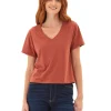Ada Triblend V-Neck Tee