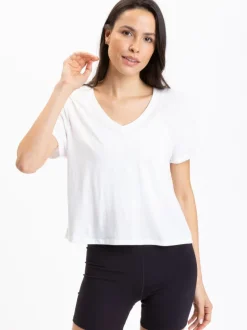 Ada Triblend V-Neck Tee