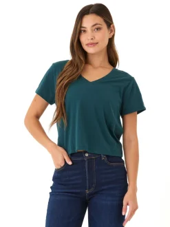Ada Triblend V-Neck Tee