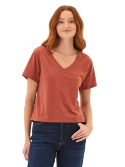 Ada Triblend V-Neck Tee