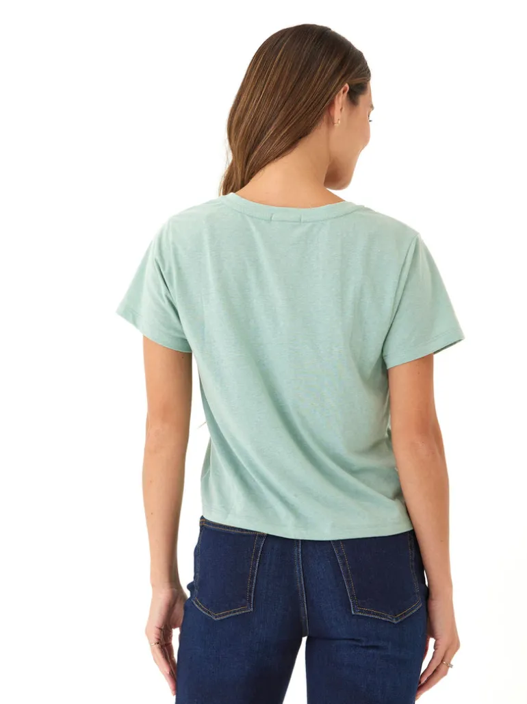 Ada Triblend V-Neck Tee