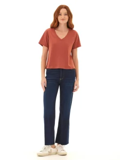 Ada Triblend V-Neck Tee
