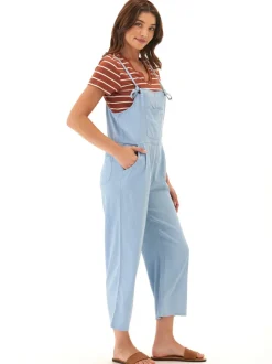 Alexis Stretch Chambray Jumpsuit