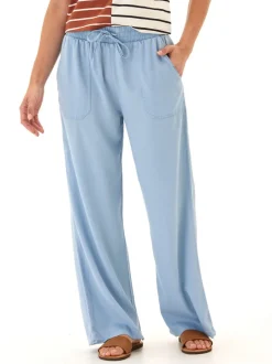Allie Stretch Chambray Pant