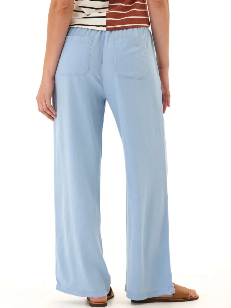 Allie Stretch Chambray Pant