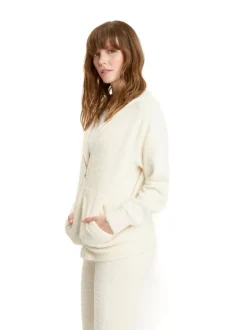 Alyce Fuzzy Knit Hoodie