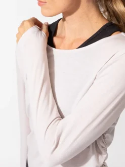 Amabella Ruched Long Sleeve
