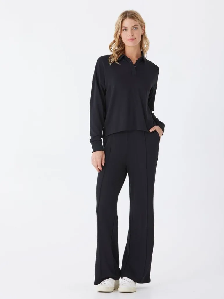 Angela Modal Terry Wide Leg Pant