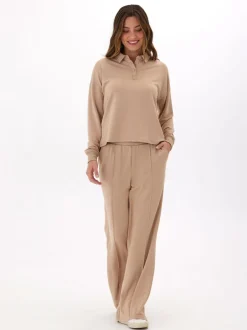 Angela Modal Terry Wide Leg Pant