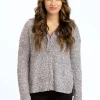 Anita Cozy Boucle Full Zip Sweater Hoodie