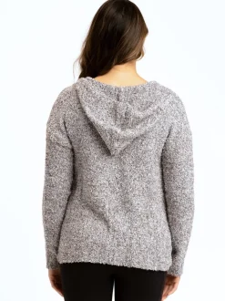 Anita Cozy Boucle Full Zip Sweater Hoodie