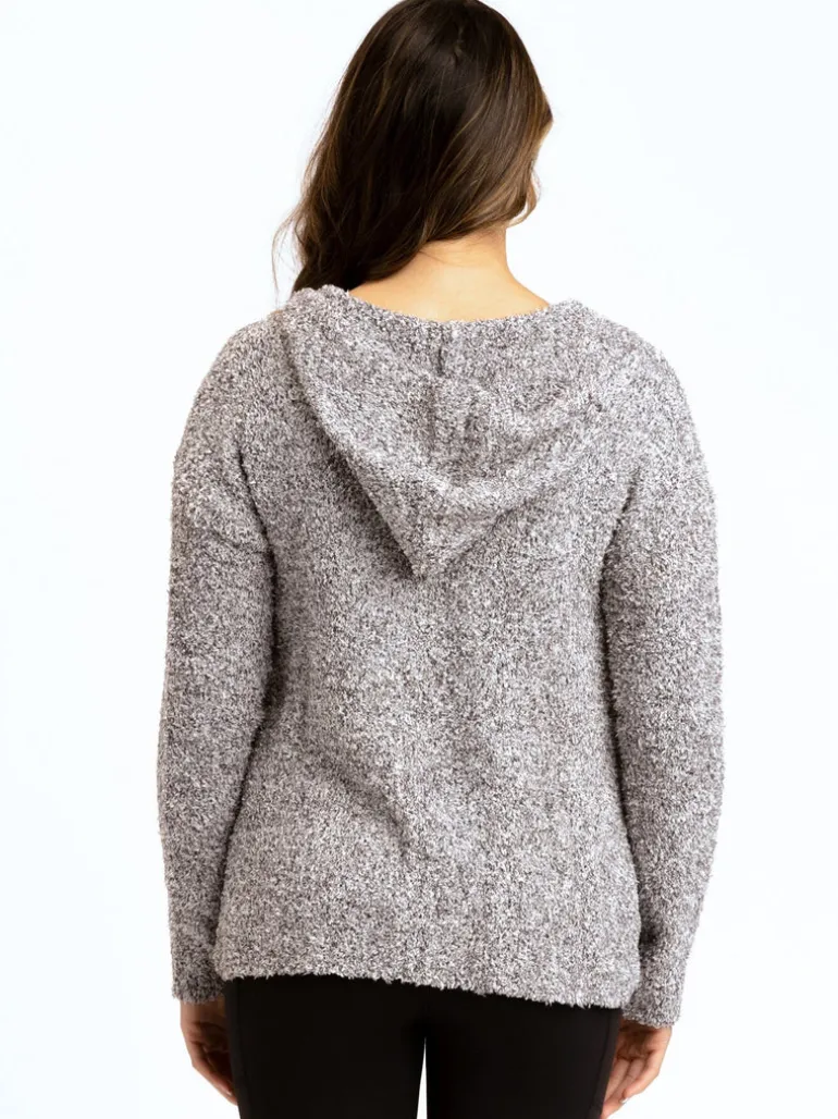 Anita Cozy Boucle Full Zip Sweater Hoodie