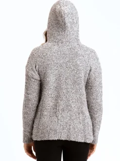 Anita Cozy Boucle Full Zip Sweater Hoodie