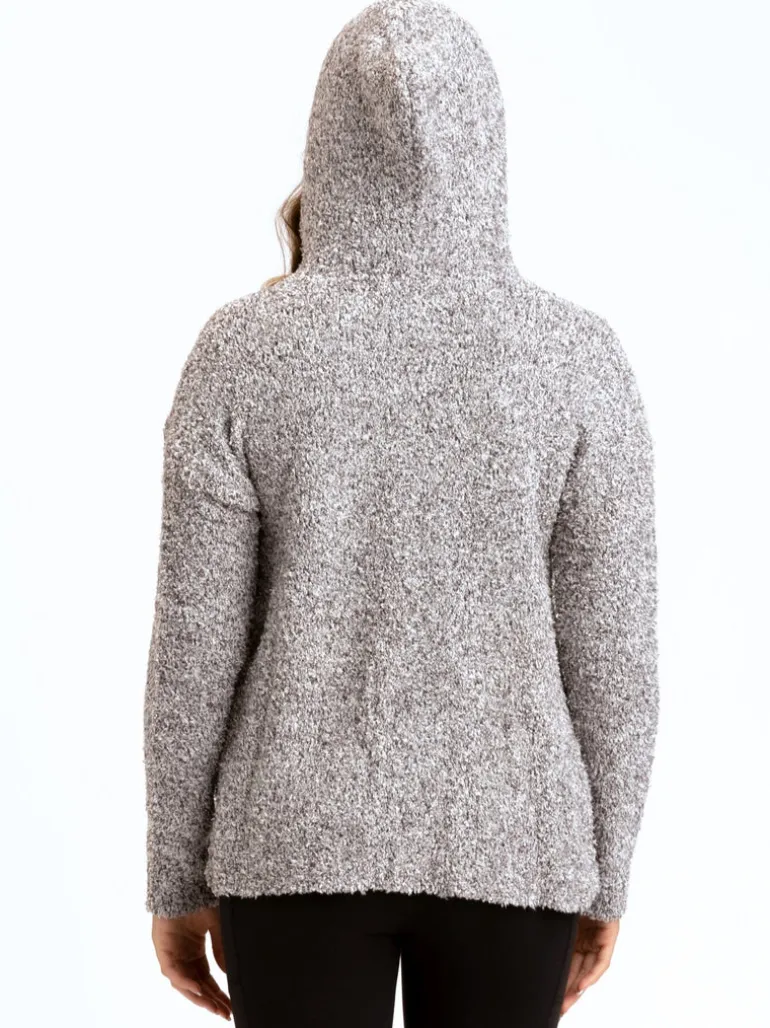 Anita Cozy Boucle Full Zip Sweater Hoodie