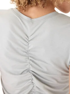 Arry Luxe Jersey Ruched Tee
