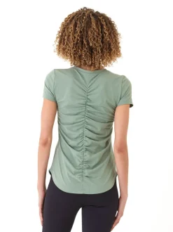 Arry Luxe Jersey Ruched Tee