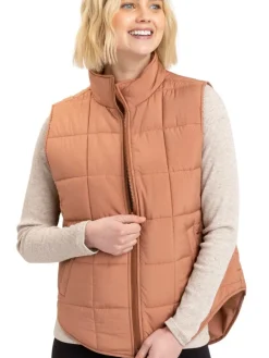 Aubri Packable Puffer Vest