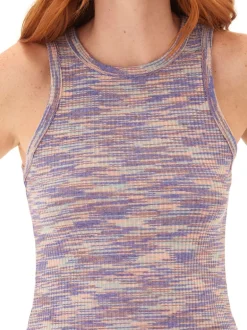 Bailey Marble Rib High Neck Tank