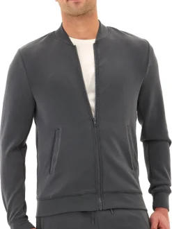 Bartow Sueded Modal Zip Jacket
