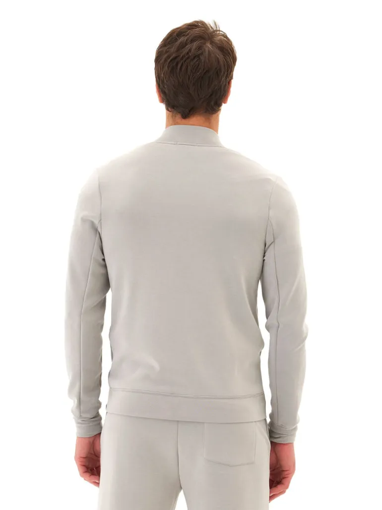 Bartow Sueded Modal Zip Jacket