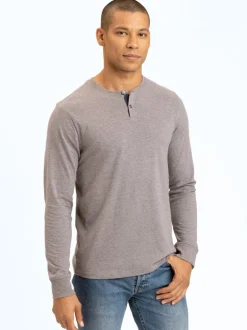 Baseline Long Sleeve Triblend Henley
