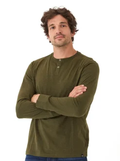 Baseline Long Sleeve Triblend Henley