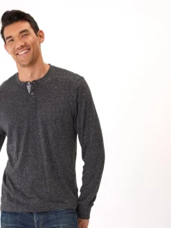 Baseline Long Sleeve Triblend Henley