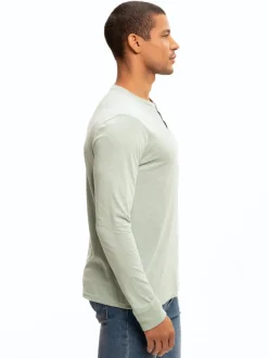 Baseline Long Sleeve Triblend Henley