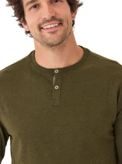 Baseline Long Sleeve Triblend Henley