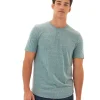 Baseline Short Sleeve Triblend Henley