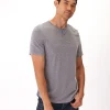 Baseline Short Sleeve Triblend Henley