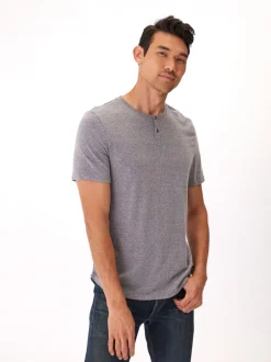 Baseline Short Sleeve Triblend Henley