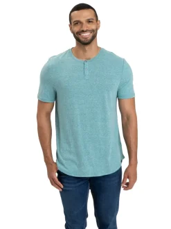 Baseline Short Sleeve Triblend Henley