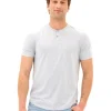 Baseline Short Sleeve Triblend Henley