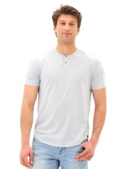 Baseline Short Sleeve Triblend Henley