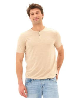 Baseline Short Sleeve Triblend Henley