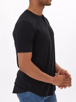 Baseline Short Sleeve Triblend Henley