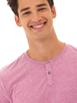 Baseline Short Sleeve Triblend Henley