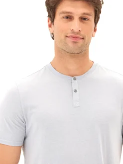 Baseline Short Sleeve Triblend Henley