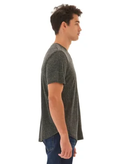Baseline Short Sleeve Triblend Henley
