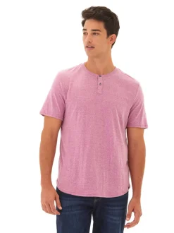 Baseline Short Sleeve Triblend Henley