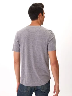 Baseline Short Sleeve Triblend Henley