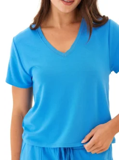 Bettine Modal Terry V-Neck Tee