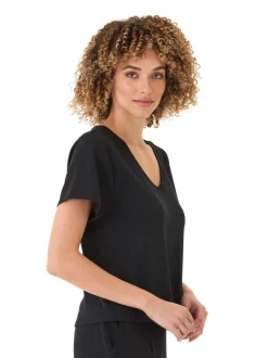 Bettine Modal Terry V-Neck Tee