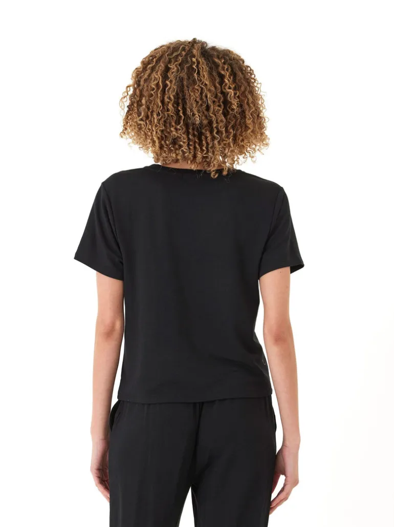 Bettine Modal Terry V-Neck Tee