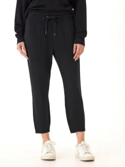 Bex Feather Fleece Panel Crop Jogger 23"